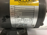 Baldor L3507 3/4 HP AC Motor 115/230 Volts 1800 Rpm 4P 56 Frame Single Phase