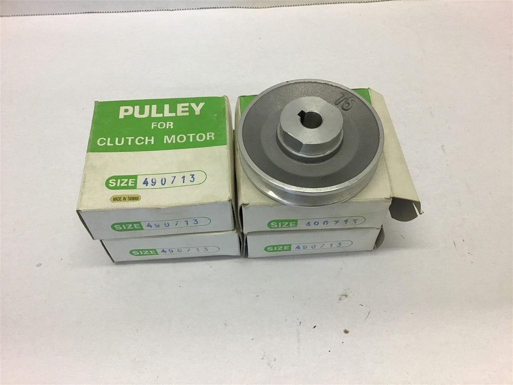 Pulley for Clutch Motor 490713 1/2" Bore 2 15/16" OD Lot of 4