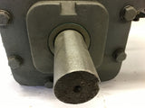Double Reduction Gear Reducer 140:1 Ratio no data plate
