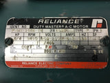 Reliance P56H1342R-YQ 3/4 HP AC Motor 208-230/460 Volts 3450 Rpm 2P