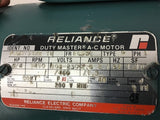 Reliance P56H1342R-YQ 3/4 HP AC Motor 208-230/460 Volts 3450 Rpm 2P