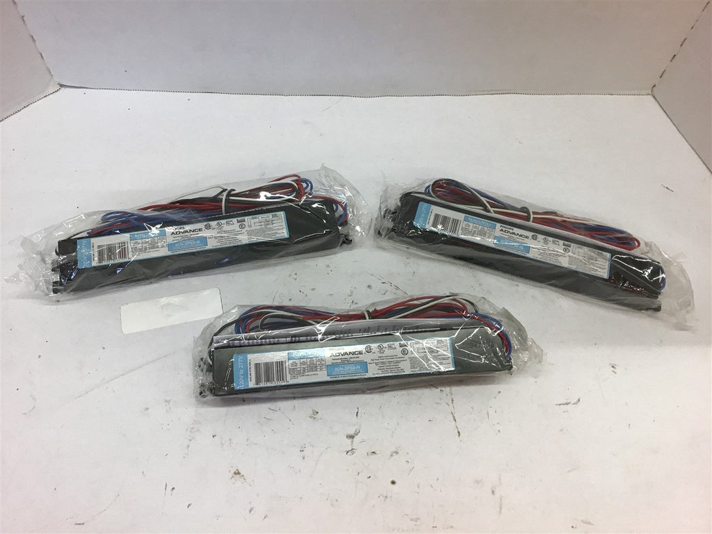 Phillips Advance ICN-2P60-N Ballast 120 to 277 Volts Lot of 3