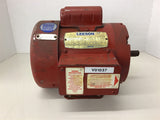 Leeson 113256.00 1/3 HP AC Motor 208-230 volts 1725 Rpm 4P Single Phase