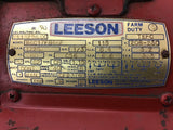 Leeson 113256.00 1/3 HP AC Motor 208-230 volts 1725 Rpm 4P Single Phase