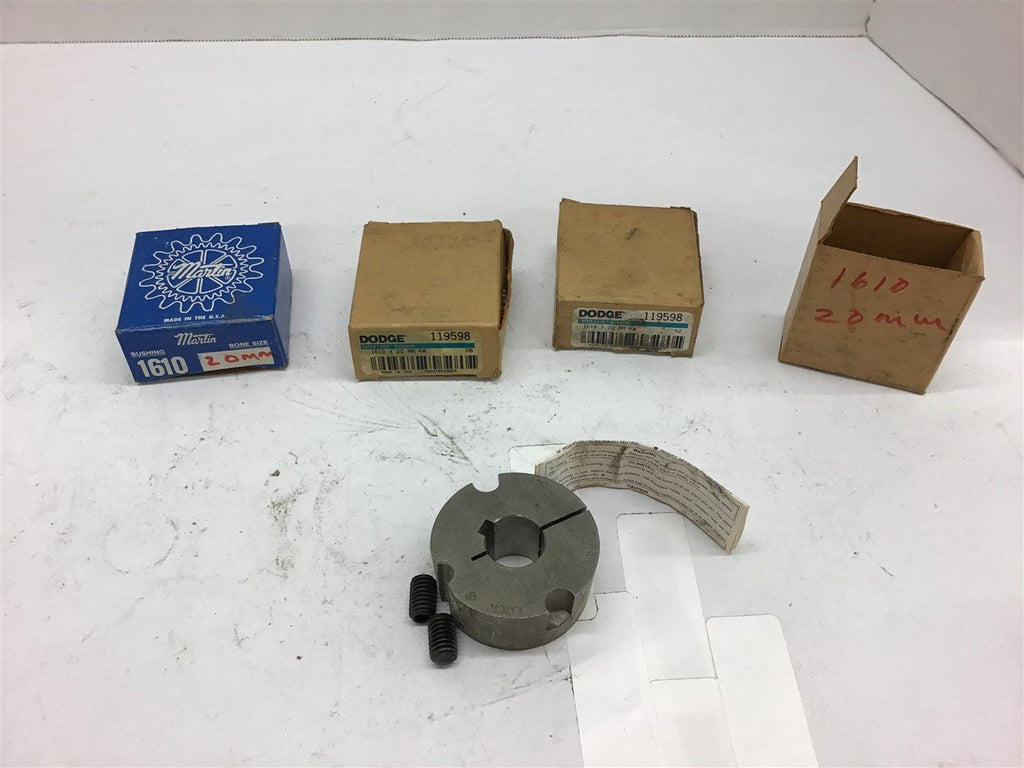 1610 Bushing 20 MM Lot of 4