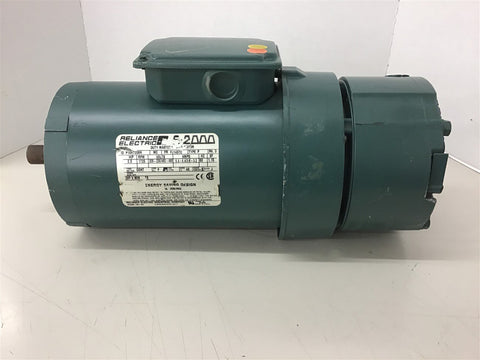 Reliance P14H7208N 2 HP AC Brake Motor 208-230/460-480 V 1725 Rpm 4P 145TC