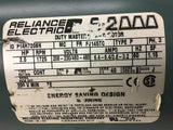 Reliance P14H7208N 2 HP AC Brake Motor 208-230/460-480 V 1725 Rpm 4P 145TC