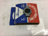 Chicago 300-A 3' Dia 3/4" bore single Groove Pulley Lot of 2