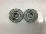 Congress Single Groove Pulley 3' OD 3/4" Bore Lot of 2