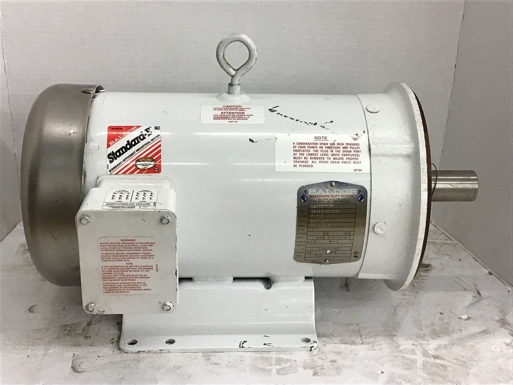 Baldor CWDM3709T 7 1/2 Hp AC Motor 230/460 volts 3450 rpm 213TC Frame