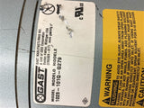 GAST 1023-101Q-G279 3/4 HP VACUUM PUMP 208-230/380-460 volts 1725/1425 Rpm