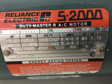 Reliance P14H1964S 2 Hp AC Brake Motor 208-230/460 Volts 1725 Rpm 4P 145TC Frame