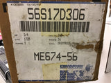 Marathon 56S17D306 3/4 Hp AC Motor 115 Volts Single Phase 1800 Rpm 4P 56 Frame