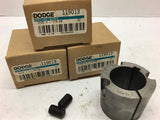 Dodge 119013 1214 x 1-1/4" Bore Taper-Lock Bushing Lot of 3