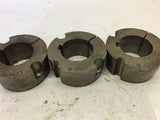 1610 Taper-Lock Bushing 1 1/4" Bore Lot of 3