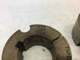 1610 Taper-Lock Bushing 1 1/4" Bore Lot of 3
