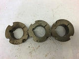 1610 Taper-Lock Bushing 1 1/4" Bore Lot of 3