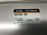 SMC NCA1F400-1250 Pneumatic Cylinder 250 PSI