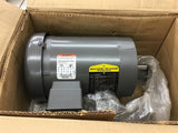 Baldor CM3554 1.5 HP AC Motor 208-230/460 Volts 1735 Rpm 4P 56C Frame 3 Phase