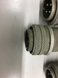 Amphenol MS3106A18-10P 9301 Connector Lot of 4
