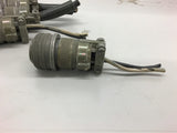 Amphenol MS3106A18-10P 9301 Connector Lot of 4