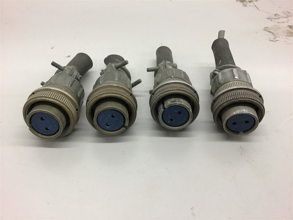 Amphenol 16S4S Connector Lot of 4