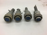 Amphenol 16S4S Connector Lot of 4