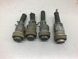 Amphenol 16S4S Connector Lot of 4