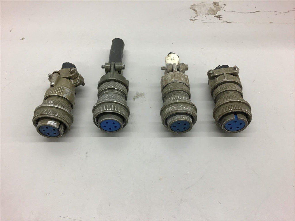 Amphenol 16S-8S Connector Lot of 4