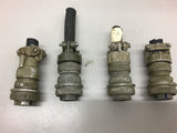 Amphenol 16S-8S Connector Lot of 4