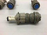 Amphenol 16S-8S Connector Lot of 4