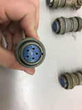 Amphenol 16S-8S Connector Lot of 4