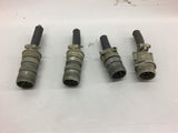 Amphenol MS3101A16S-8P connector Lot of 4