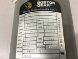 Boston Gear PM933AT-B DC Motor 1/3 HP 1750 RPM 90V 56C Frame TENV Enclosure