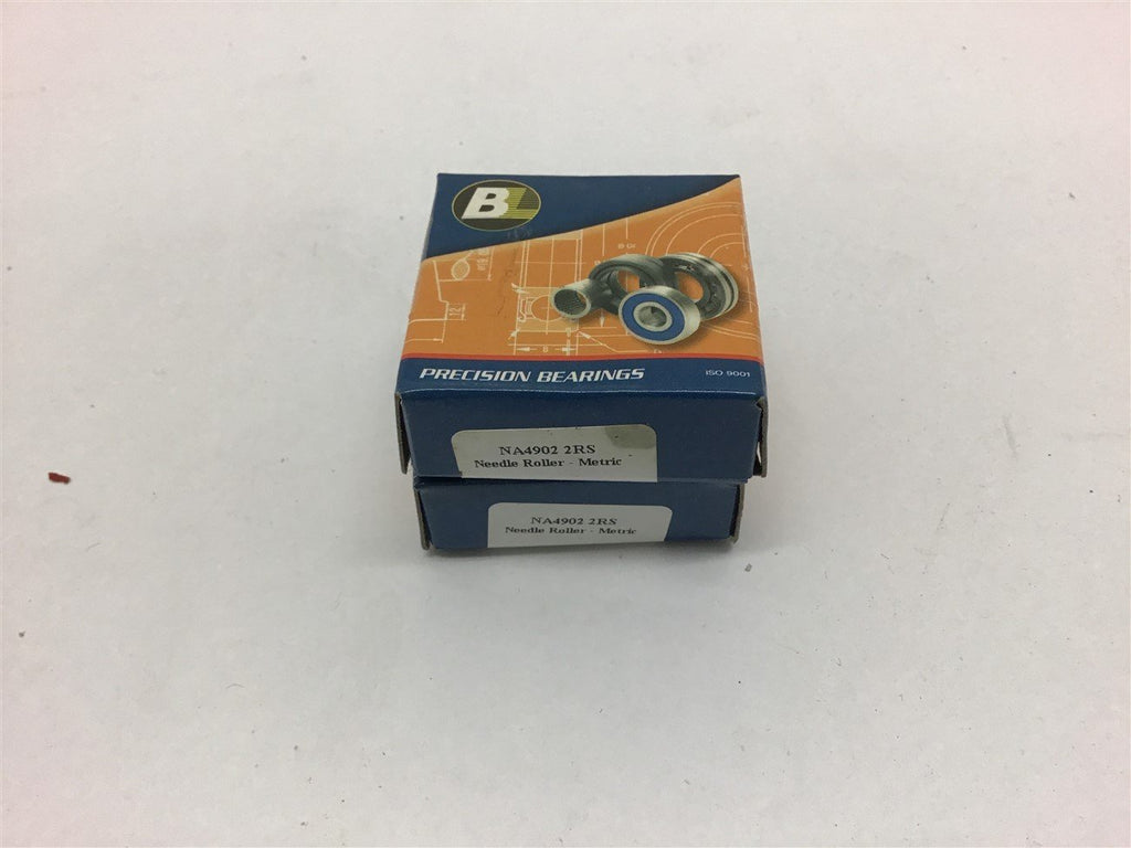 Precision Bearings NA4902 2RS Needle Roller Bearing Lot of 2
