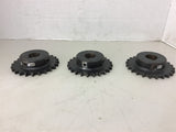 40 24 Sprocket 40 Chain 24 Teeth 1" Bore