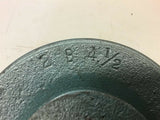 2B4 1/2 Pulley 2 Groove Pulley 3/4" Bore