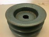 2B4 1/2 Pulley 2 Groove Pulley 3/4" Bore