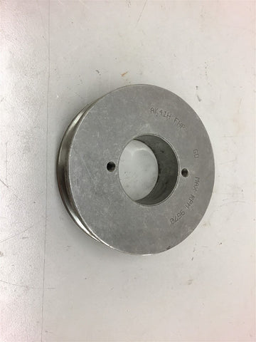 AK41H FHP Pulley Single Groove Uses H bushing