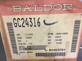 Baldor GC24316 1/12 HP AC Motor 1630 Rpm 115 Volts 60 HZ TENV