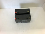 Jimming JM-6M10.0AC 6V10.0Ah Sealed Lead-Acid Battery Lot of 2