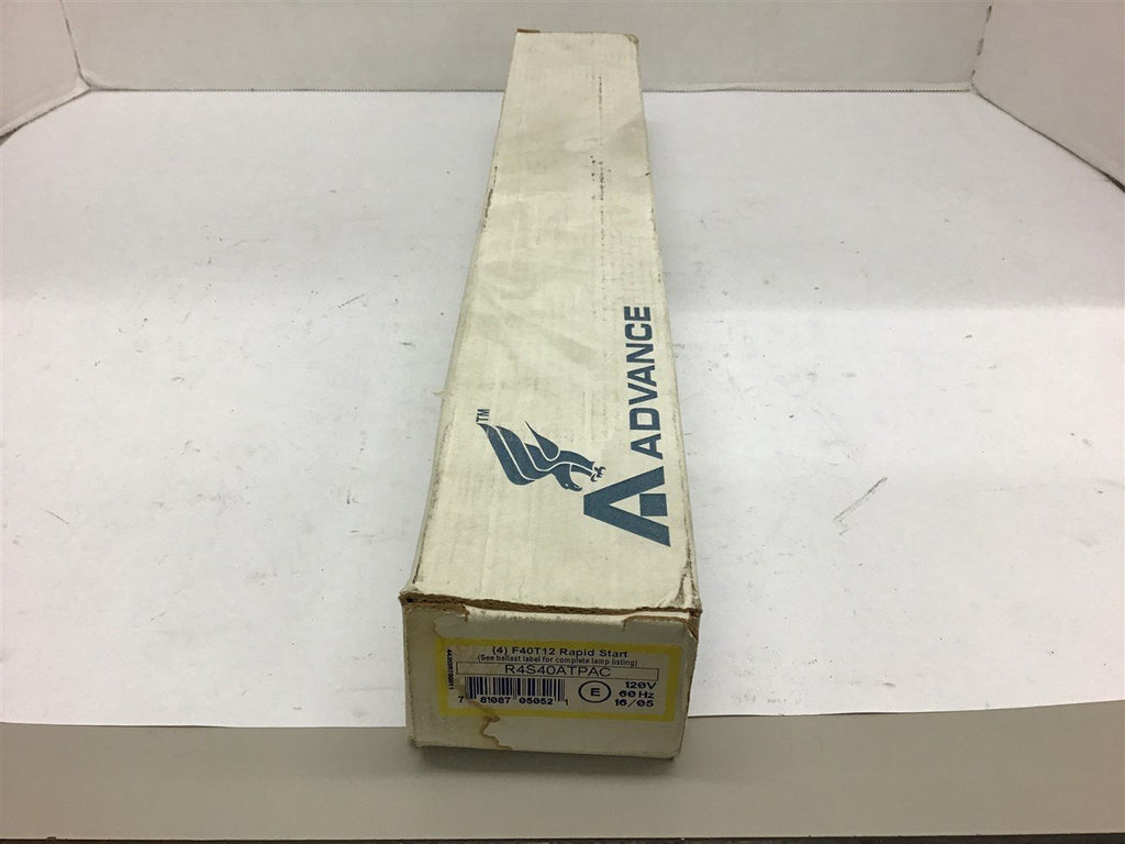 Advance Ballast R4S40ATPAC 120 volts 60 Hz