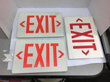 Exit Signs Lot of 3