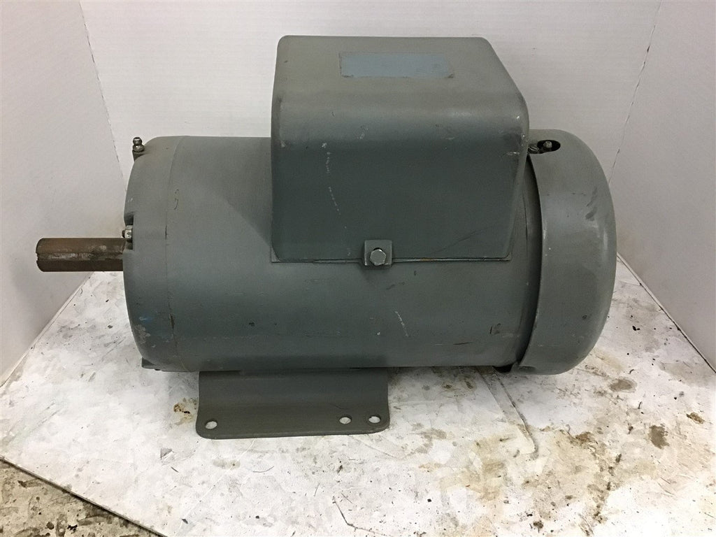Baldor L1410T 5 Hp AC Motor208-230 volts 1800 Rpm 4P Single Phase 184T Frame