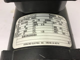 Sterling 1/3 HP DC Motor 90 volts 1750 Rpm 56C Frame