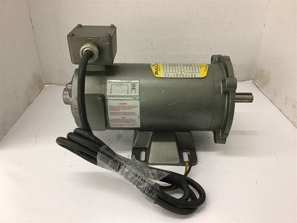 Baldor CDP3320 .33 HP DC Motor 1750 Rpm 90 Arm Volts 56C Frame