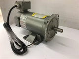 Baldor CDP3320 .33 HP DC Motor 1750 Rpm 90 Arm Volts 56C Frame