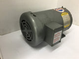 Baldor M3559T 3 HP AC Motor 208-230/460 volt 3600 Rpm 2P 145T Frame