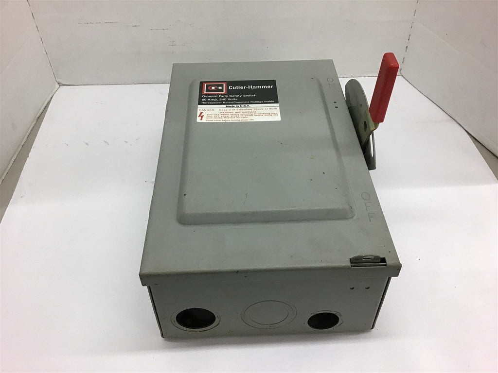 cutler-hammer 60 amp 240 volt Safety Disconnect Switch
