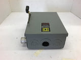 Square D DU321 30 Amp Safety Switch 240 Vac Type 1 Enclosure